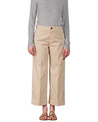 Mason's - New York Studio Cropped Chino Broek - Lyst