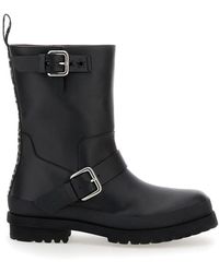 Stella McCartney - Stilvolle stiefeletten,schwarze trace stiefeletten - Lyst