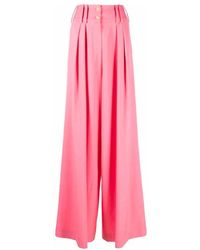 Balmain - Wide Leg Trousers - Lyst