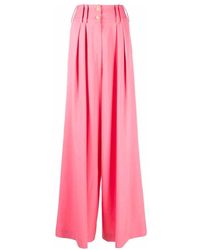 Balmain - Wijde Broeken - - Dames - Lyst