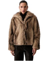 Silvian Heach - Faux Fur & Shearling Jackets - Lyst