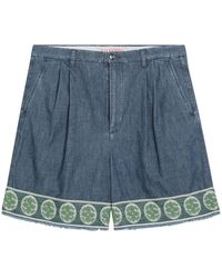 Valentino - Denim Shorts - Lyst