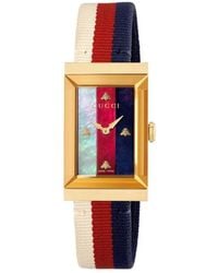 Gucci - G-Frame Ya147405 Dameshorloge - Lyst