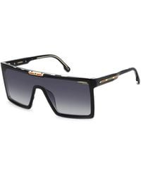 Carrera - Accessoires ,Zwart ,Zwarte Kristal Zonnebril Donkergrijs Verduisterd - Lyst