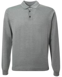 Zanone - Flexwool Polo Met Lange Mouwen - Lyst
