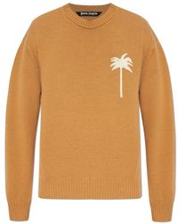 Palm Angels - Round-Neck Knitwear - Lyst
