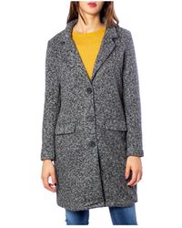 Jacqueline De Yong - Grijze Marl Knoopjas Herfst/Winter Stijl - Lyst
