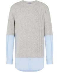 Moschino - Round-Neck Knitwear - Lyst