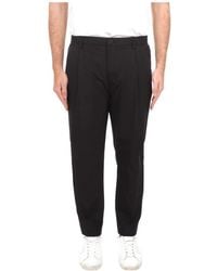 Heskimo - Broeken ,Zwart ,Nylon Pantalaccio 1 Pince Nylon - Lyst