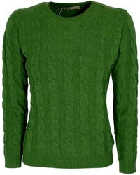 Cashmere Company - Round-Neck Knitwear - Lyst