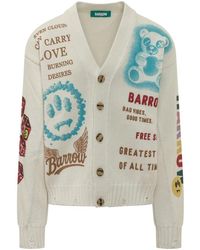 Barrow - Truien & Vesten ,Wol V-Hals Vest - Lyst