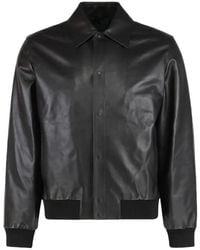 Fendi - Jassen ,Zwart ,Wol Blouson - Lyst