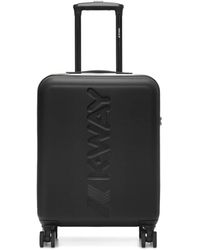 K-Way - Reisekoffer mit maxi logo - Lyst