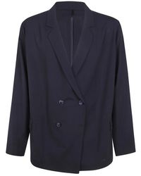 PT01 - Jassen ,Zwart ,Double Breasted Jacket - Lyst