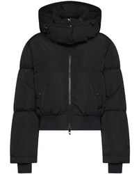 DIESEL - Jassen ,Zwart ,Leer W-Peyt Short Jacket - Lyst