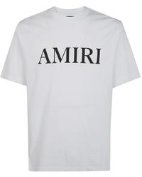 Amiri - Tops ,Wit ,Katoen Core Logo Tee - Lyst