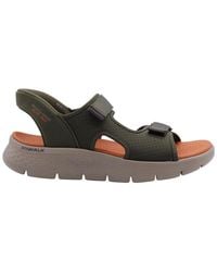 Skechers - Flat Sandals - Lyst