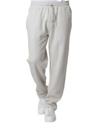 Eleventy - Gestreepte Joggingbroek - Lyst