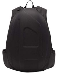 DIESEL - Ergonomischer rucksack mit ovalem d-logo - einzigartig, schwarz - Lyst