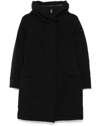 Peuterey - Schwarze, wattierte, winddichte jacke - Lyst