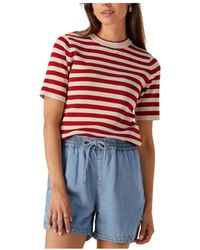 Object - Truien & Vesten ,Rood ,Objester/New Knit Pullover - Lyst