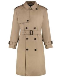 Burberry - Double-Breasted Trenchcoat - Lyst