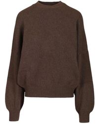 KHAITE - Round-Neck Knitwear - Lyst