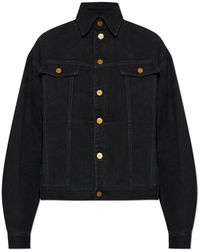 Willy Chavarria - Jassen ,Zwart ,Denim Chachi Denim Trucker Jacket - Lyst
