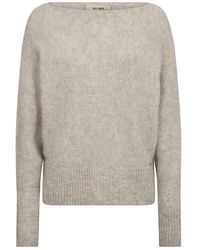 Mos Mosh - Mmthora Strickpullover Mit V-Ausschnitt - Lyst