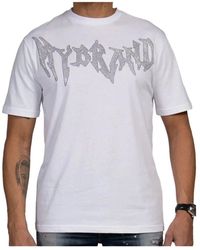 My Brand - Baumwoll t-shirt schwarz - Lyst