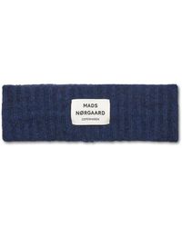 Mads Nørgaard - Geripptes Stirnband Aschley Tosca Peacoat - Lyst