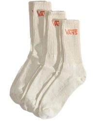 Vans - Ondergoed ,Katoen Classic Crew Rox Socks - Lyst