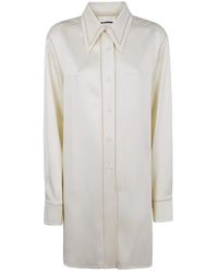 Jil Sander - Klassiek Wit Overhemd - Lyst