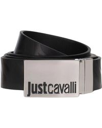 Just Cavalli - Schwarzer gürtel für männer - Lyst