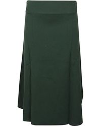 P.A.R.O.S.H. Longuette skirt - Verde