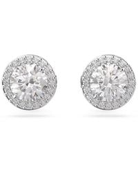 Swarovski - Constella Round Cut Stud Earrings - Lyst