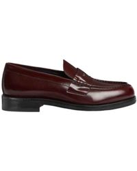 DSquared² - Silberner Loafer Mit Masken-Detail - Lyst