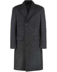 Prada - Single-Breasted Coats - Lyst