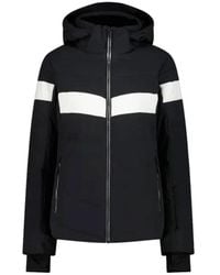 CMP - Jassen ,Zwart ,Polyester Zwarte Waterdichte Ski Jas - Lyst