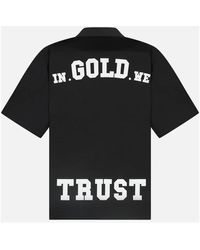In Gold We Trust - Schwarze strandbluse - Lyst