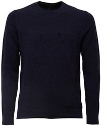 Zanone - Ronde Hals Gebreide Kleding - Lyst