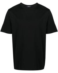 Herno - Superfijn Katoen Stretch T-Shirt - Lyst