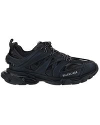 Balenciaga - Track Nylon And Mesh Trainers - Lyst