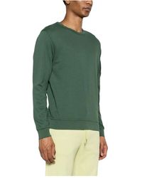 C.P. Company - Leicht fleece grün sweatshirt - Lyst