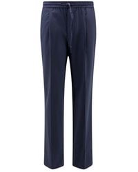 Amaranto - Slim-Fit Trousers - Lyst