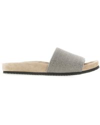 Brunello Cucinelli - Sliders - Lyst