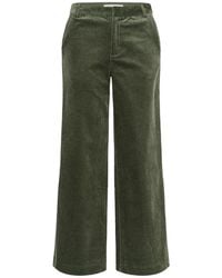 Part Two - Broeken ,Groen ,Linnen Wijde Broek - Lyst