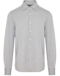 Sonrisa - Italiaans Katoen Lyocell Shirt - Lyst