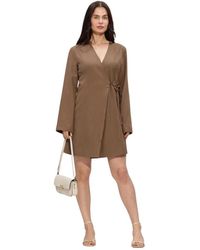 Notre-v - Nv-Hylkje Mini Jurk - Lyst