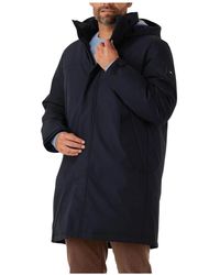 Tommy Hilfiger - Tech Gewatteerde Parka Met Capuchon - Lyst